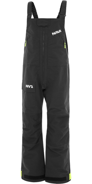 2026 Nava Performance Mens NV2 Sailing Trousers NAVANV2T01 - Black